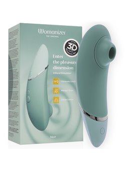 Womanizer Next - Vibratore Clitorideo in Silicone Verde Pleasure Air