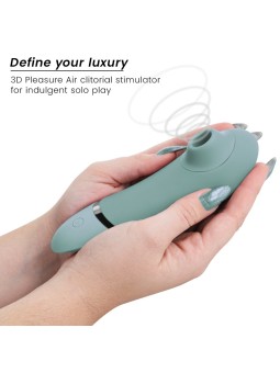 Womanizer Next - Vibratore Clitorideo in Silicone Verde Pleasure Air