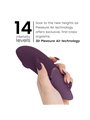 Womanizer Next - Vibratore Clitorideo in Silicone Viola Pleasure Air