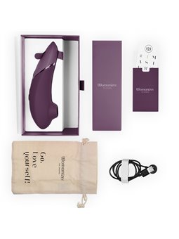 Womanizer Next - Vibratore Clitorideo in Silicone Viola Pleasure Air