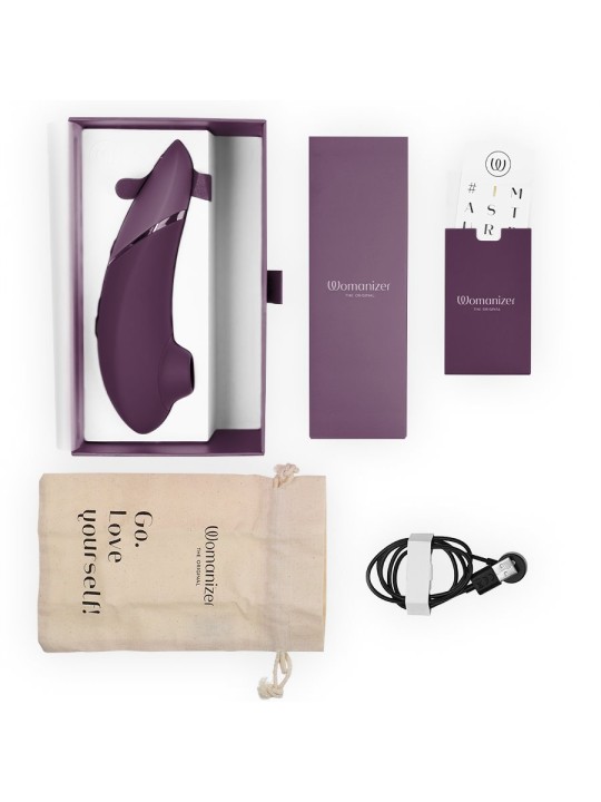 Womanizer Next - Vibratore Clitorideo in Silicone Viola Pleasure Air