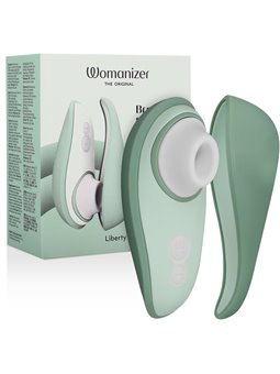 Womanizer Liberty 2 - Green Pleasure Air Clitoral Sucking Vibrator