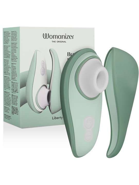 Womanizer Liberty 2 - Vibratore Succhia Clitoride Verde Pleasure Air