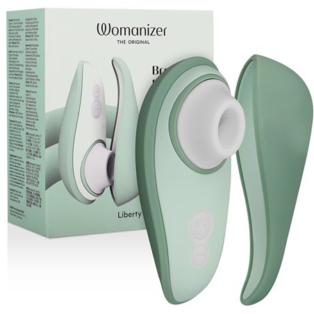 Womanizer Liberty 2 - Green Pleasure Air Clitoral Sucking Vibrator