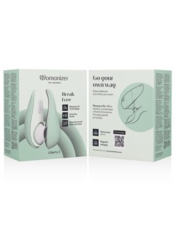 Womanizer Liberty 2 - Green Pleasure Air Clitoral Sucking Vibrator