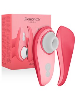 Womanizer Liberty 2 - Vibratore Succhia Clitoride Rosso Pleasure Air
