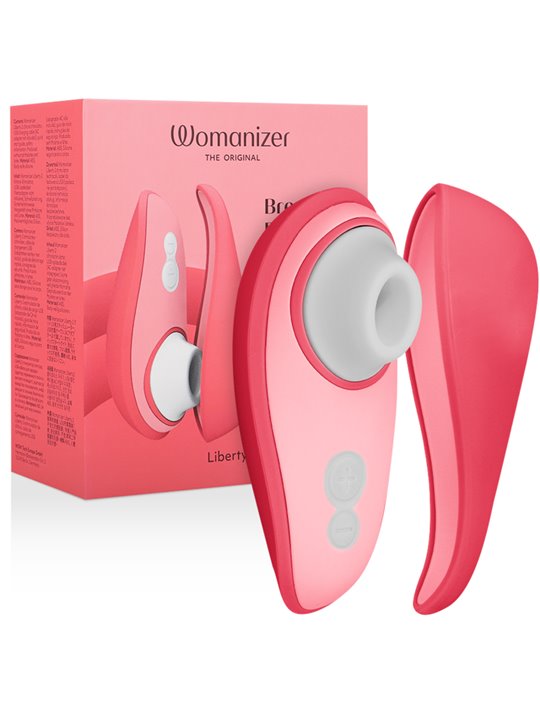 Womanizer Liberty 2 - Vibratore Succhia Clitoride Rosso Pleasure Air