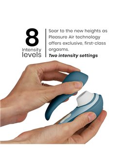 Womanizer Liberty 2 - Vibratore Succhia Clitoride Blu Pleasure Air