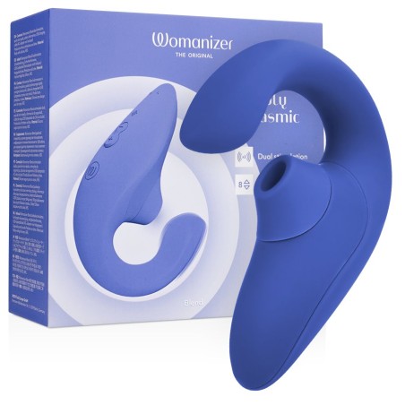 Womanizer Blend - Vibratore Rabbit 2 in 1 Succhia Clitoride Viola