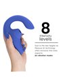 Womanizer Blend - Vibratore Rabbit 2 in 1 Succhia Clitoride Viola