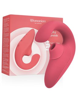 Womanizer Blend - Vibratore Rabbit 2 in 1 Succhia Clitoride Rosa