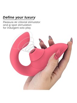 Womanizer Blend - 2-in-1 Rabbit Clitoral Sucking Vibrator Pink