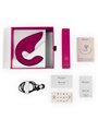 Womanizer Blend - 2-in-1 Rabbit Clitoral Sucking Vibrator Dark Pink