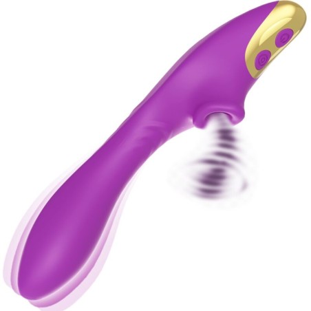 Armony Dudu - Vibratore Punto G e Succhia Clitoride in Silicone Viola