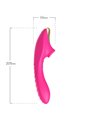 Armony Dudu - Vibratore Punto G e Succhia Clitoride in Silicone Fucsia
