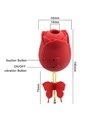 Armony Butterfly Flower - Rosa Rossa Succhia Clitoride in Silicone