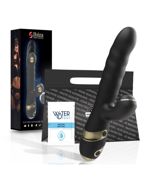 Ibiza Suction Extender - Vibratore Rabbit Succhia Clitoride Su e Giù