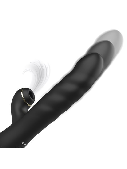 Ibiza Suction Extender - Up and Down Clitoral Sucking Rabbit Vibrator