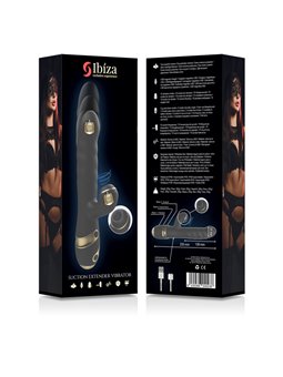 Ibiza Suction Extender - Vibratore Rabbit Succhia Clitoride Su e Giù