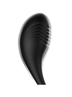 Ibiza - Double Stimulator Clitoral Sucking Vibrator in Black Silicone