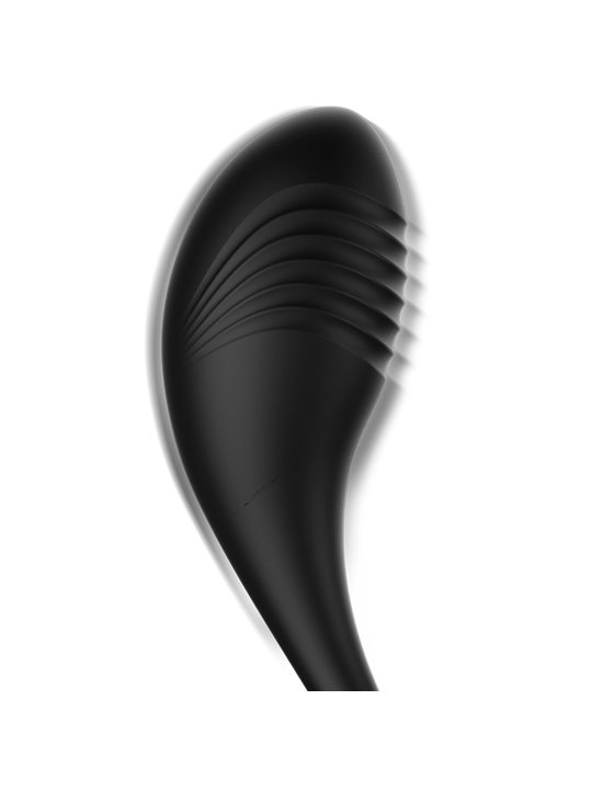 Ibiza - Double Stimulator Clitoral Sucking Vibrator in Black Silicone