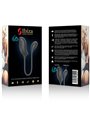 Ibiza - Doppio Stimolatore Vibratore Succhia Clitoride in Silicone Nero