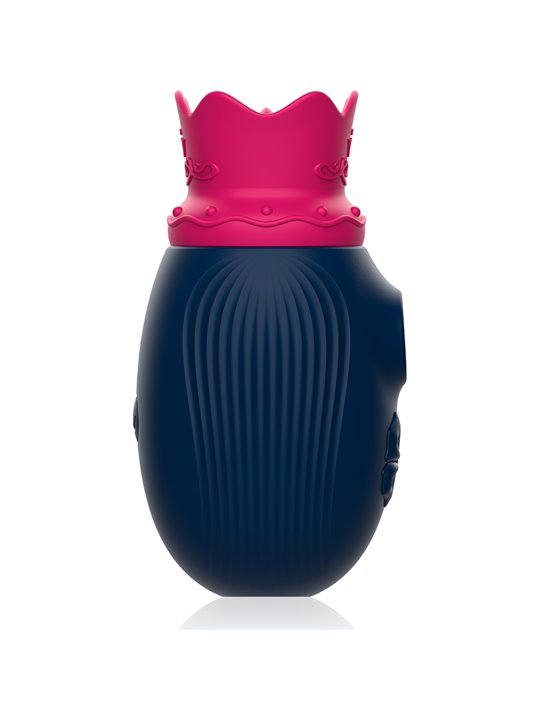 Intense Queen - Succhia Clitoride con Lingua Vibrante in Silicone Blu