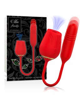 Mia Amalfi - Vibratore Doppio Su e Giù e Succhia Clitoride in Silicone