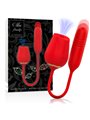 Mia Amalfi - Double Up and Down Vibrator and Silicone Clitoral Sucker