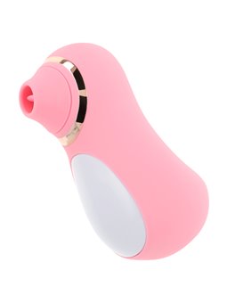 Ohmama - Pink Silicone Clitoral Stimulator with Vibrating Tongue