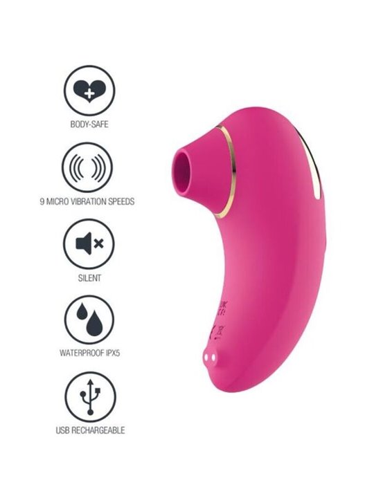 Xocoon Infinite Love - Stimolatore Succhia Clitoride in Silicone Fucsia