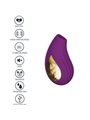Xocoon Divine Love - Vibratore Succhia Clitoride in Silicone Viola