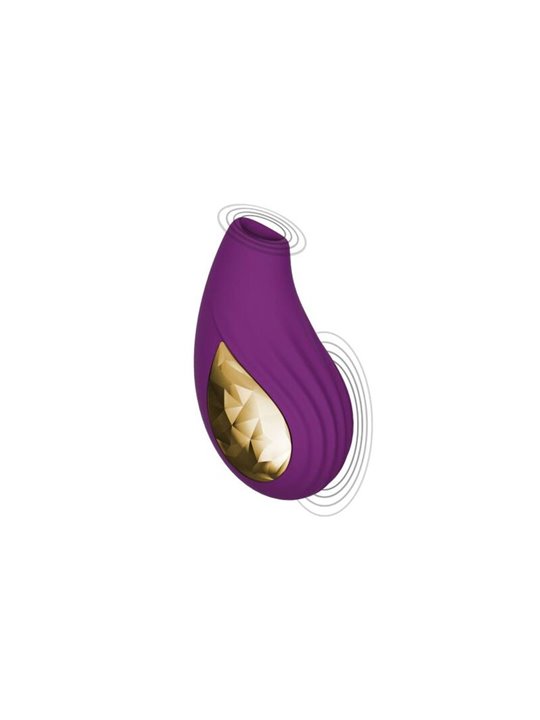Xocoon Divine Love - Vibratore Succhia Clitoride in Silicone Viola