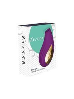 Xocoon Divine Love - Vibratore Succhia Clitoride in Silicone Viola