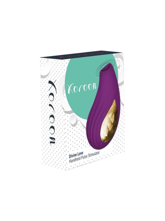 Xocoon Divine Love - Vibratore Succhia Clitoride in Silicone Viola