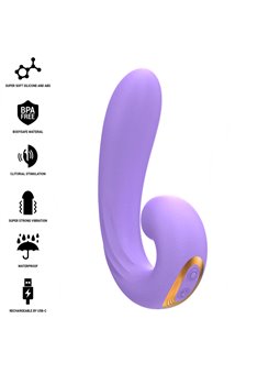 Intense Meryl - Stimolatore Clitorideo in Silicone a Doppia Vibrazione