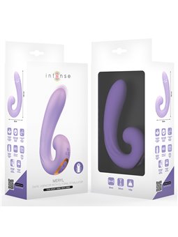 Intense Meryl - Stimolatore Clitorideo in Silicone a Doppia Vibrazione