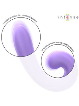 Intense Meryl - Stimolatore Clitorideo in Silicone a Doppia Vibrazione