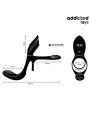 Addicted Toys - Double Cock Ring with Clitoral Stimulator