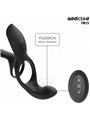 Addicted Toys - Doppio Anello Fallico con Stimolatore Clitorideo