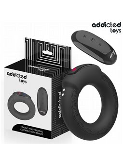 Addicted Toys - Vibrating and Heating Cock Ring with Remote Control