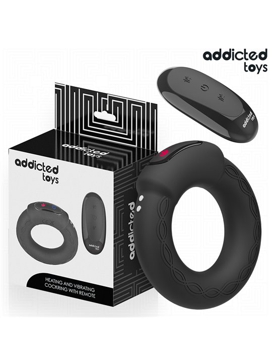 Addicted Toys - Vibrating and Heating Cock Ring with Remote Control