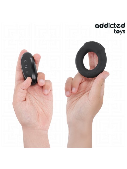 Addicted Toys - Vibrating and Heating Cock Ring with Remote Control