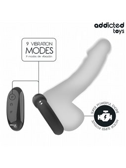 Addicted Toys - Vibrating and Heating Cock Ring with Remote Control