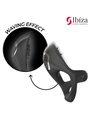 Ibiza - Black Silicone Multisensory Vibrating Cock Ring