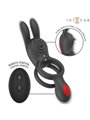 Intense Quinn - Doppio Anello Fallico Vibrante con Stimolatore Rabbit