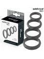 Addicted Toys - Set di Anelli Fallici Testurizzati 4 Misure