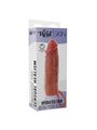 Get Real Hydrated Skin - Guaina Fallica in Silicone 16 x 4 Cm