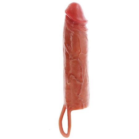 Get Real Hydrated Skin - Guaina Fallica in Silicone 20 x 4 Cm