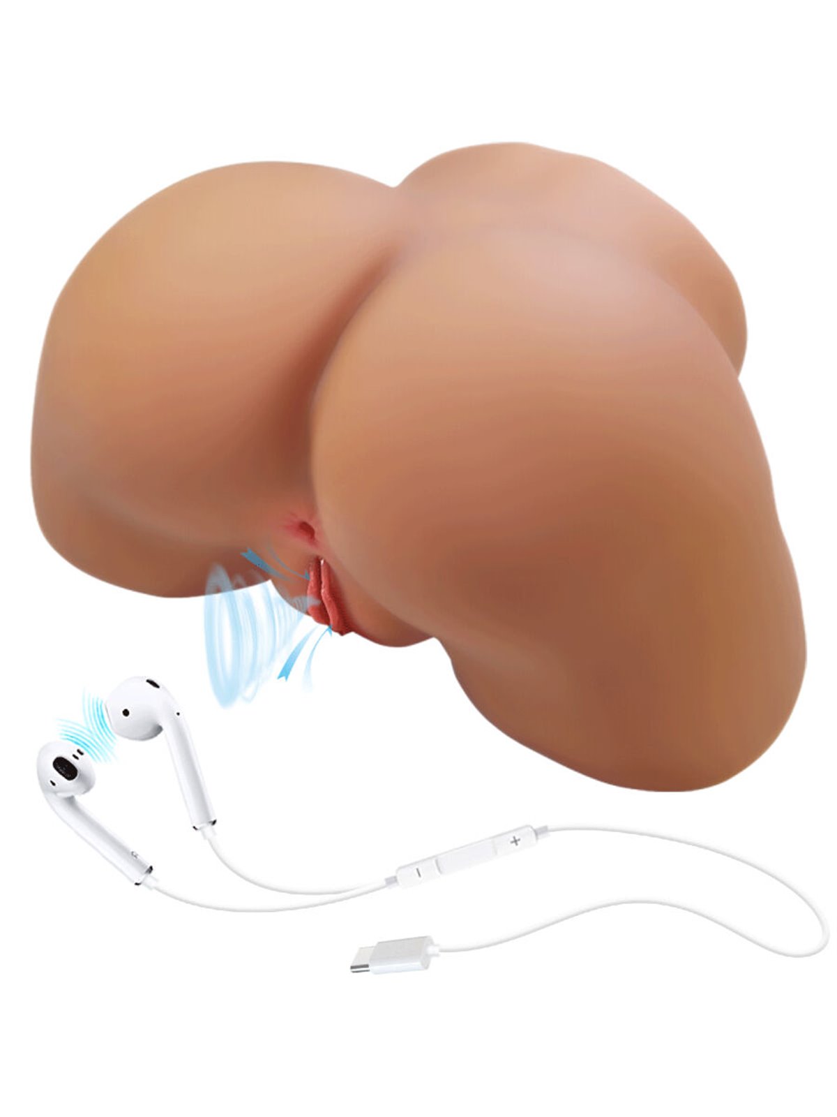 Crazy Bull Ilana - Masturbatore Vagina e Ano Realistici con Suono